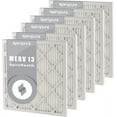 thumbnail image 1 of SpiroPure 9x11x1 MERV 13 Pleated Filter Air Filters - Made in USA (6 Pack), 1 of 1