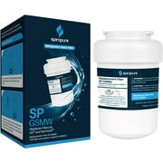 SpiroPure Refrigerator Water Filter Replacement for GE MWF, FMG-1, PL-100, PF8, MWFP3PK, GWF, WFC1201, 9991, FMG1, RWF1060, WSG-1, MWFA, 46-9991, HWF, CWMF031, EBL7771, SP-GSMW, MWFP 1 Pack