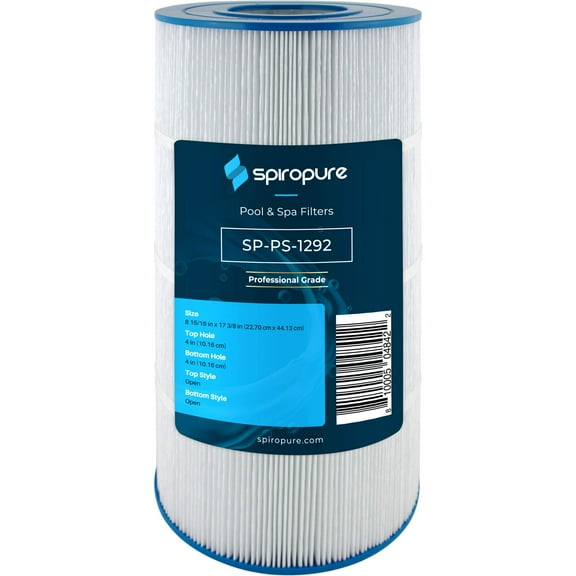 SpiroPure Replacement for Pleatco PA90 Unicel C-8409 Hayward C-900 CX900RE Aladdin 19002 Filbur FC-1292 PXC 95 Hot Tub Spa Pool Filter Replacement Cartridge