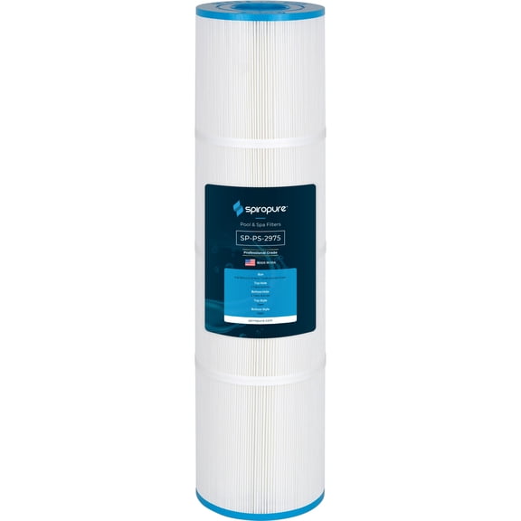 SpiroPure Replacement for Pleatco PCST80 Unicel C-5396 Filbur FC-2975 Waterway 817-0098 Coast Spas Top Load 100 Hot Tub Spa Pool Replacement Cartridge