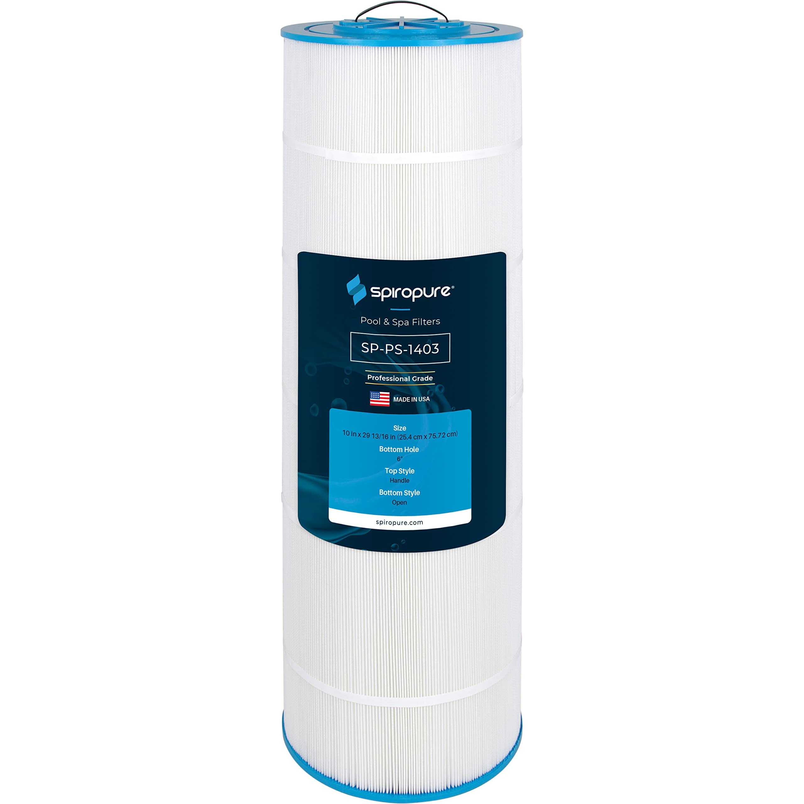 SpiroPure Replacement for Pleatco PJ200S PJ200S-4 Filbur FC-1403 Unicel C-9483 Jacuzzi 42-3668-08-R Jacuzzi Brothers Sherlock 200 Hot Tub Spa Pool Replacement Cartridge