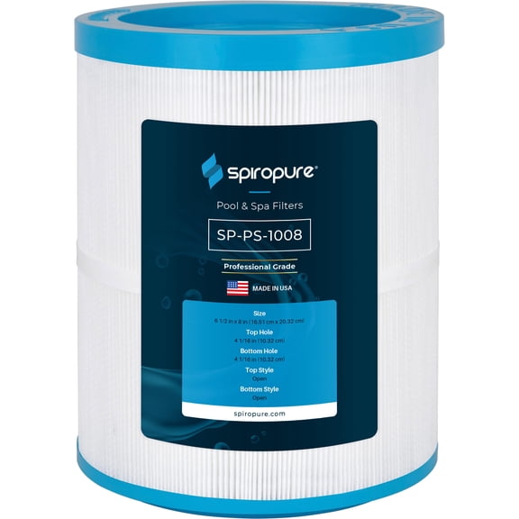 SpiroPure Replacement for Pleatco PMA25 PMA25-M Master Spas X268512 X268551 Filbur FC-1008 PMA-PROPAK2-M Outer Cartridge Hot Tub Spa Pool Replacement Cartridge