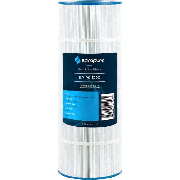 SpiroPure Replacement for Star Clear II C1100 Pleatco PA100 Unicel C-8610 Hayward CX1100RE Filbur FC-1290 Hot Tub Spa Pool Filter Replacement Cartridge