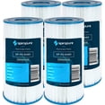 thumbnail image 1 of SpiroPure Replacement for Pentair CCP240 Pleatco PCC60 Unicel C-7469 Filbur FC-1975 R173572 Hot Tub Spa Pool Filter Replacement Cartridge (Case of 4), 1 of 7