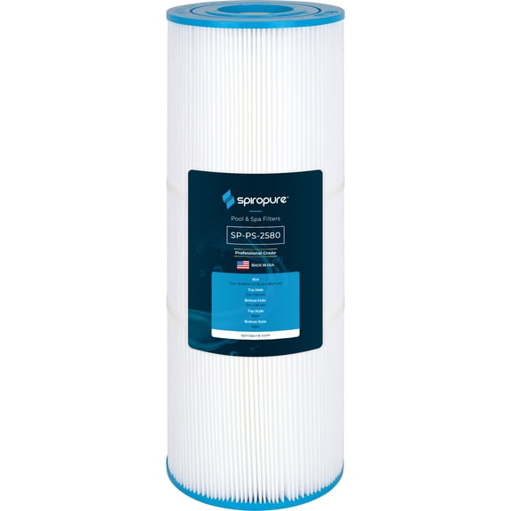 SpiroPure Replacement for Pleatco PPC50 Unicel C-7652 Filbur FC-2580 Sta-Rite Posi-Clean TXC50B WC108-141SI 24241-0016 Hot Tub Spa Pool Cartridge