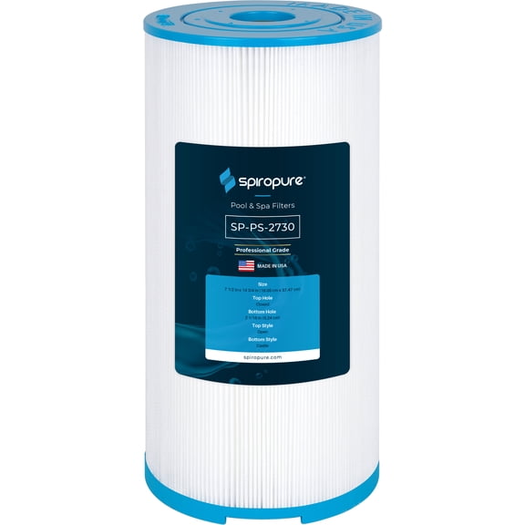 SpiroPure Replacement for Pleatco PSD65 Unicel C-7465 Filbur FC-2730 Sundance 6540-480 Hot Tub Spa Pool Cartridge