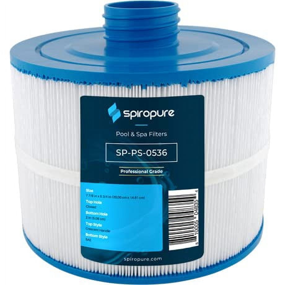 SpiroPure Replacement for Unicel 8CH-950 Filbur FC-0536 Pleatco PBF35-M Bullfrog Spas 10-1035/10-2785 Hot Tub Spa Pool Filter Replacement Cartridge