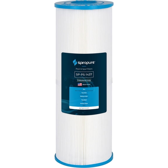 SpiroPure Replacement for Unicel C-5635 Filbur FC-1437 Jacuzzi 42-3533-00-R Pleatco PJ37-IN-4 Hot Tub Spa Pool Replacement Cartridge