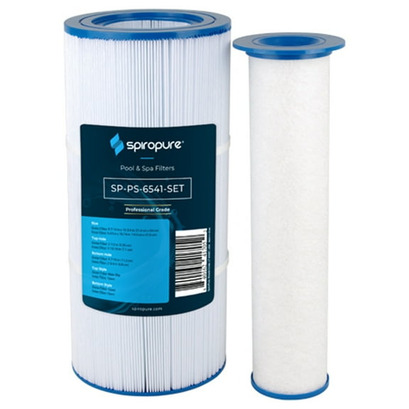 SpiroPure SP-PS-6541-SET Hot Tub Spa Pool Replacement Water Filter Set