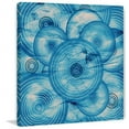 thumbnail image 1 of "Spiroblue" Painting Print on Wrapped Canvas, 1 of 7