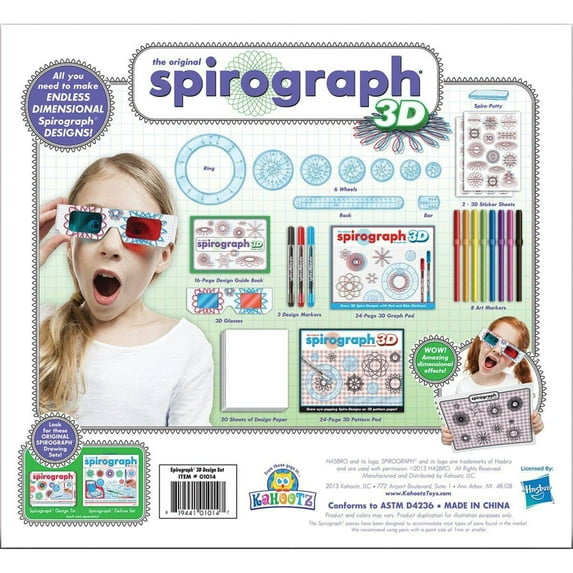 Spirograph 3D Kit