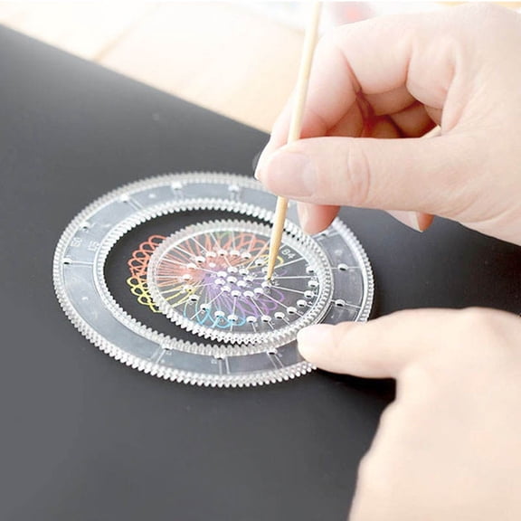 Spirograph Drawing Toy  Creative Geometric Art Set for Kids  Fun & Educational Art Supplies for Children