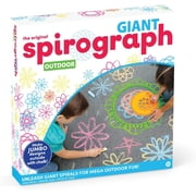 Spirograph Giant Outdoor Jumbo Sidewalk Chalk - Arts and Crafts - Outdoor Activities - Outdoor Toys, Kids Toys, Art Supplies, Craft Supplies, Drawing Kit, Spiral Art, Ages 5+