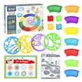 thumbnail image 1 of Spirograph,Original Fun Shapes Spirograph Craft & Drawing Set, Creative Art Tool for Kids and Adults, 1 of 8