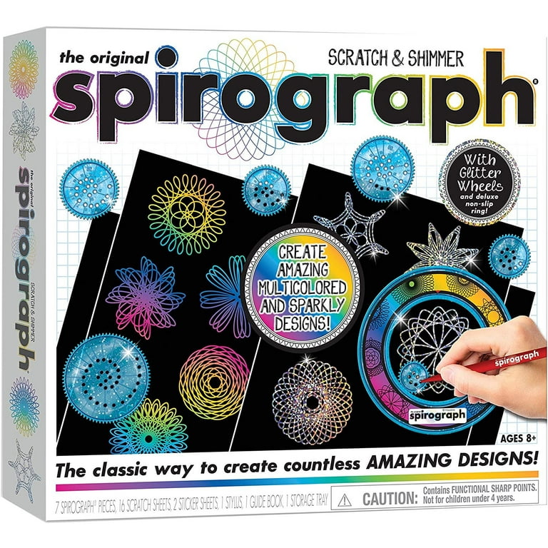 Spirograph 1 - Metallic – Art Squared