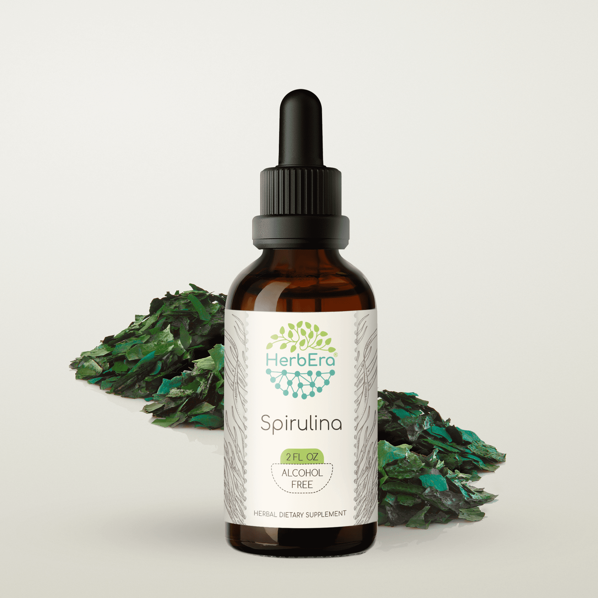 Spirulina AlcoholFREE Herbal Extract Tincture, SuperConcentrated