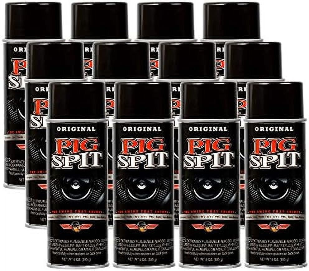 Pan Spit Color Spit Original for Use on Motors, Transmissions, Vinyl and Black Plastic ...