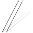 thumbnail image 1 of SpitJack Butchers Meat Trussing Needle. Cooking Needles for Lacing Roast Turkey, Chicken, Rotisserie Pig, Whole Hog, Lamb, and Pork Skin. SS, 7 inch. 2 Pack, 1 of 6