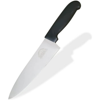 SpitJack Chef's Knife. Home Kitchen, BBQ and Professional Chef. Stainless Steel 8 Inch Blade.