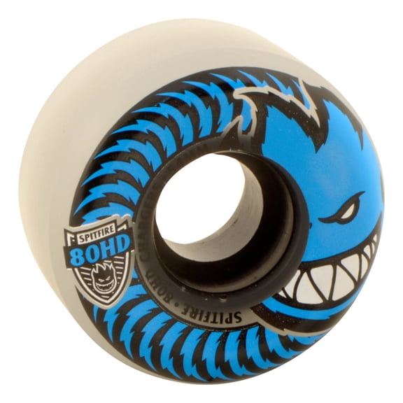 Spitfire 80Hd Charger Classic Full Skateboard Wheels 80a 54mm Clear/Blue