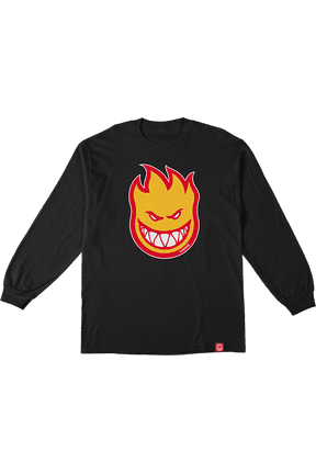 Bighead Fill Ls S-Blk/Gold/Red