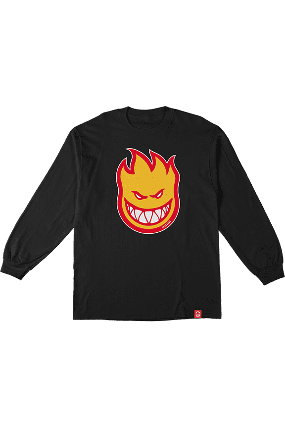 Bighead Fill Ls S-Blk/Gold/Red