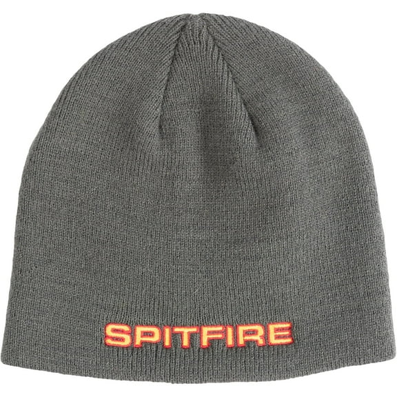 Spitfire Classic '87 Beanie Charcoal/Gold/Red