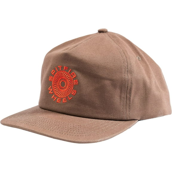 Spitfire Classic '87 Swirl Adjustable Hat Brown/Red