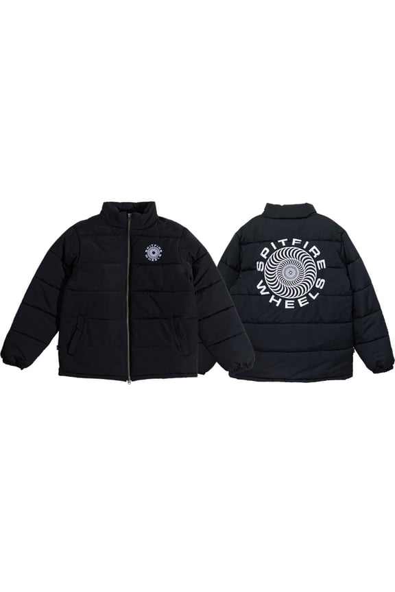 Classic 87 Swirl Puff Jacket Small Black/White