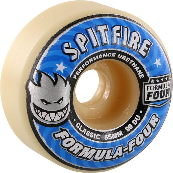 Spitfire Classics Wheels Set Blue White 56mm/99du