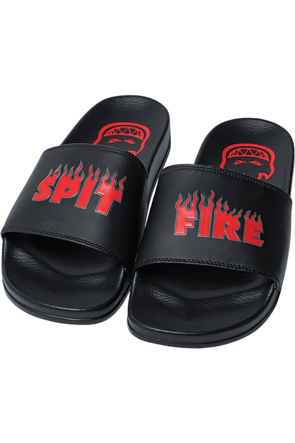Demonseed Script Slides 8 Blk/Red/Wht
