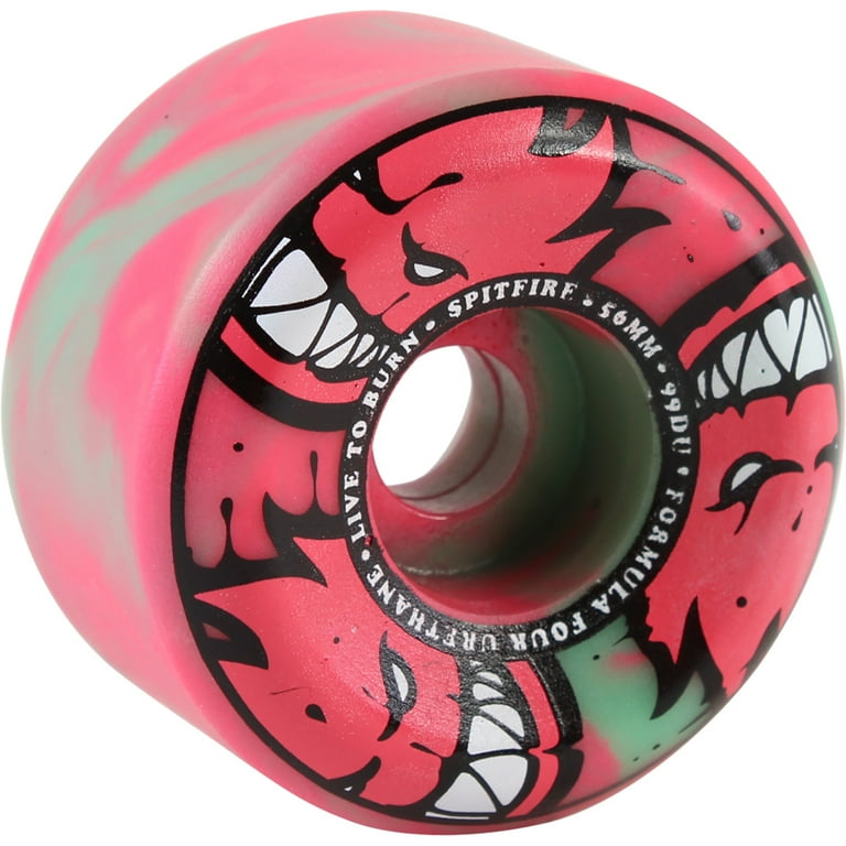 Spitfire F4 Afterburner Conical Full Wheels Set Pink Mint