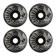Spitfire F4 BH Radial Full Deathmask II Black Skateboard Wheels - 56mm 99a Set of 4