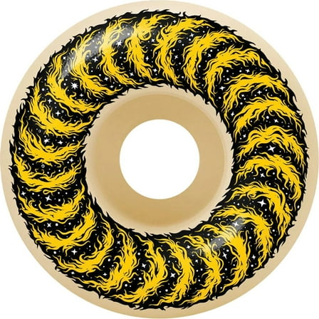 Spitfire F4 Classic Grimple Furry Skateboard Wheels 99a 53mm Natural/Yellow