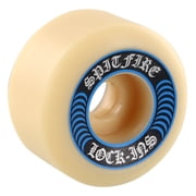 Spitfire F4 Lock Ins Skateboard Wheels 99a 53mm White/Blue