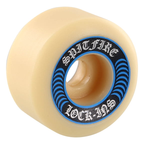 Spitfire F4 Lock Ins Skateboard Wheels 99a 55mm White/Blue