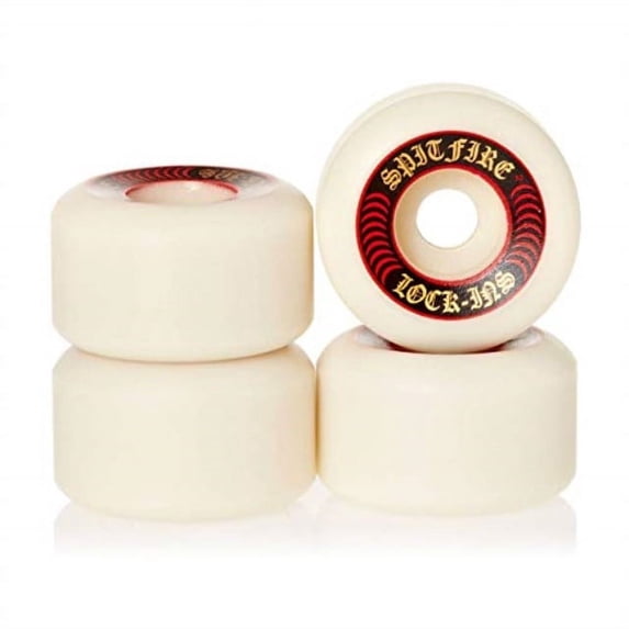 Spitfire F4 Lock Ins Wheels Set Red 52mm/101a