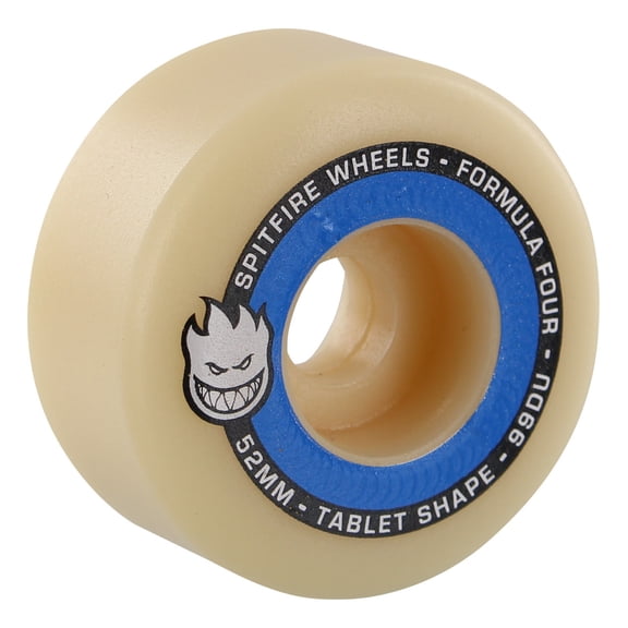 Spitfire F4 Tablet Skateboard Wheels 99a 52mm Natural/Blue