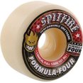 thumbnail image 1 of Spitfire F4 White and Red 101A 52mm Conical Skateboard Wheels (4 Pack), 1 of 2