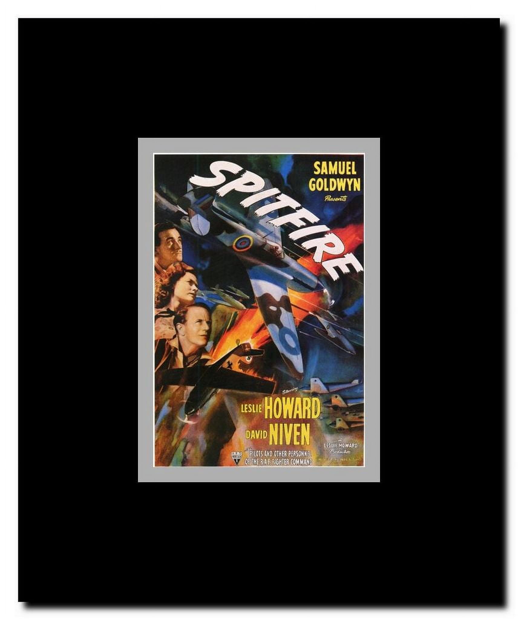Spitfire Framed Movie Poster