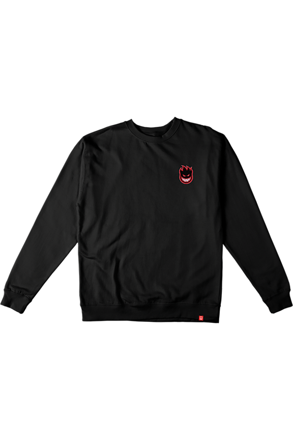 Lil Bighead Fill Crew/Swt L-Blk/Red/Wht