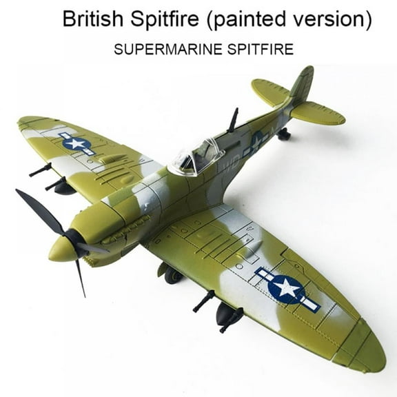 Spitfire Model Plane Kit 1:48 Scale,4D Assembly Aircraft(Requires Assembly)