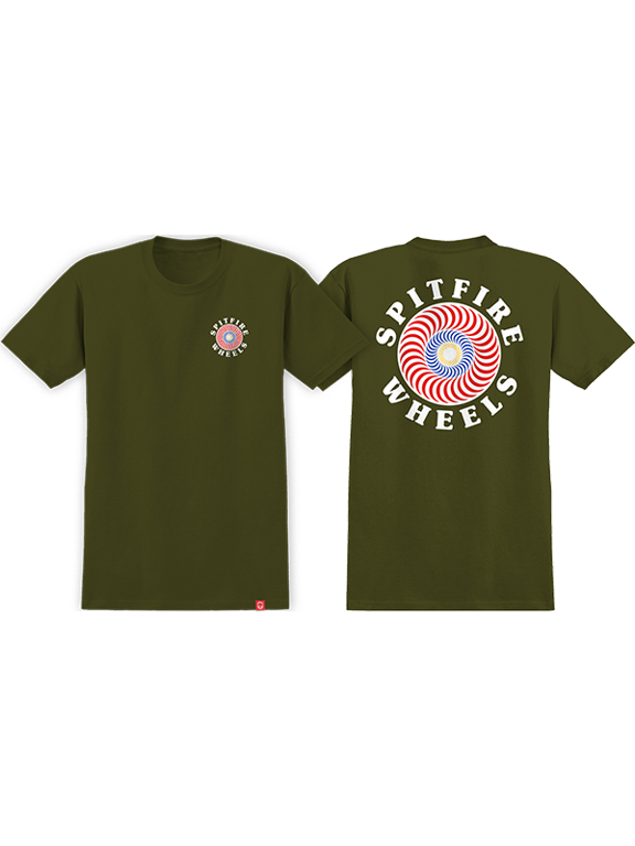 Og Classic Fill Ss S-Military Grn