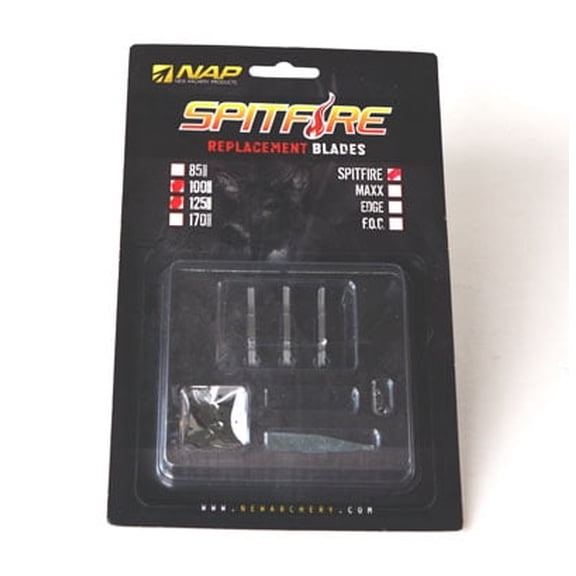 Spitfire Replacement Broadhead Blades  - 100 & 125 grains