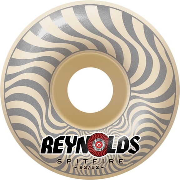 Spitfire Reynolds F4 Classic Skateboard Wheels 93a 52mm Natural