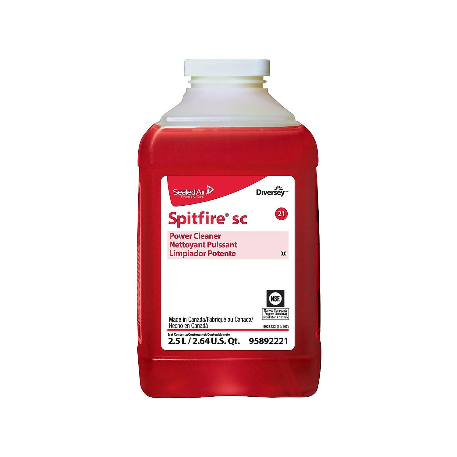 Spitfire SC Multipurpose Cleaner for Diversey J-Fill Pine 167342 