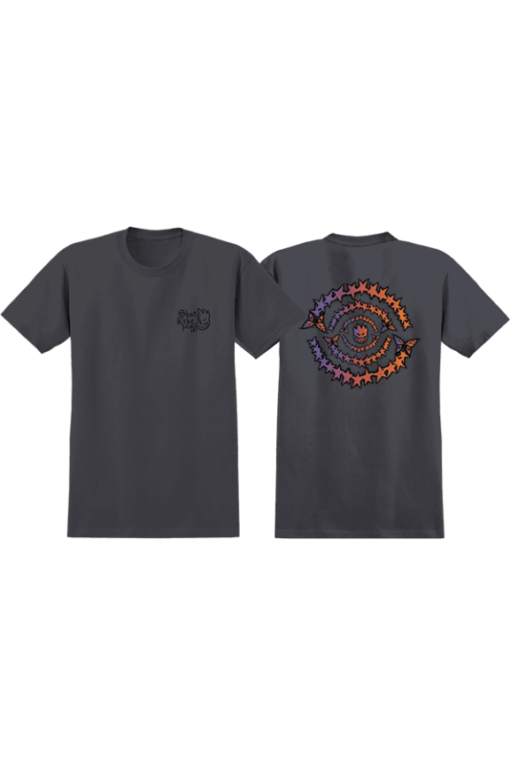 Slag Evolution Girls Short Sleeve Charcoal - Size S