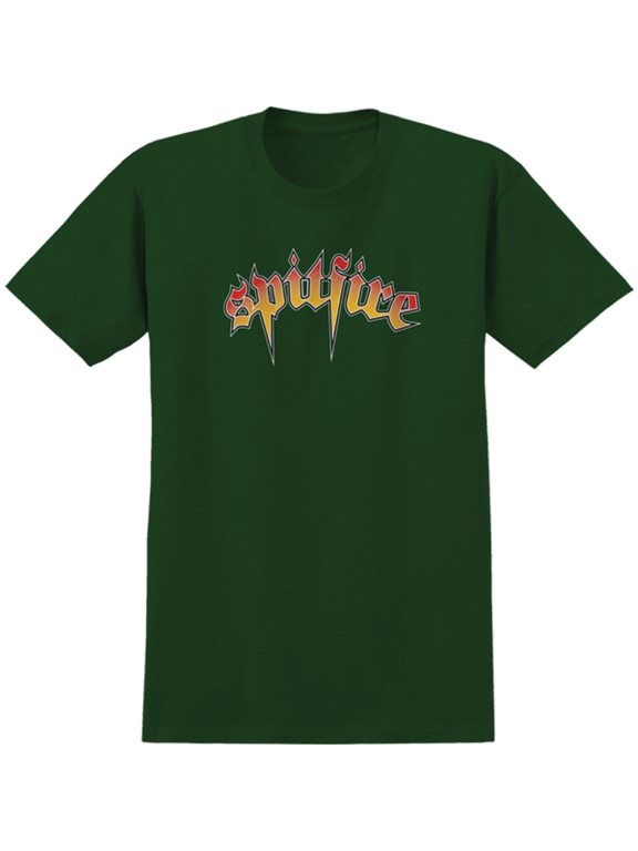 Venom Script Short Sleeve T-Shirt Forest Green, Small, Men's