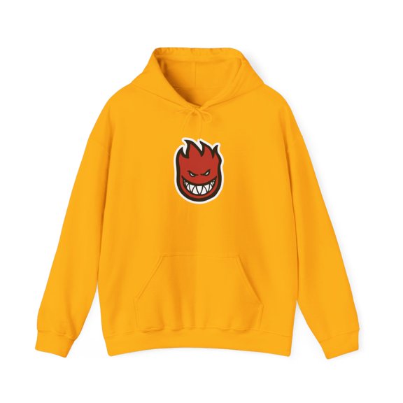 Spitfire Wheels Design Skateboards Skate Hoodie Unisex Sweatshirt Colors - Gold / 5XL