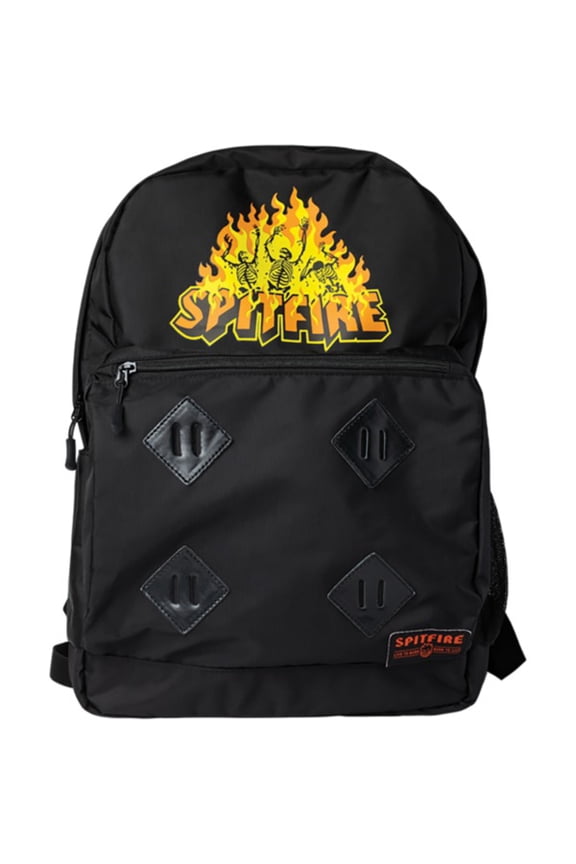 Wheels Hellfire Black Backpack